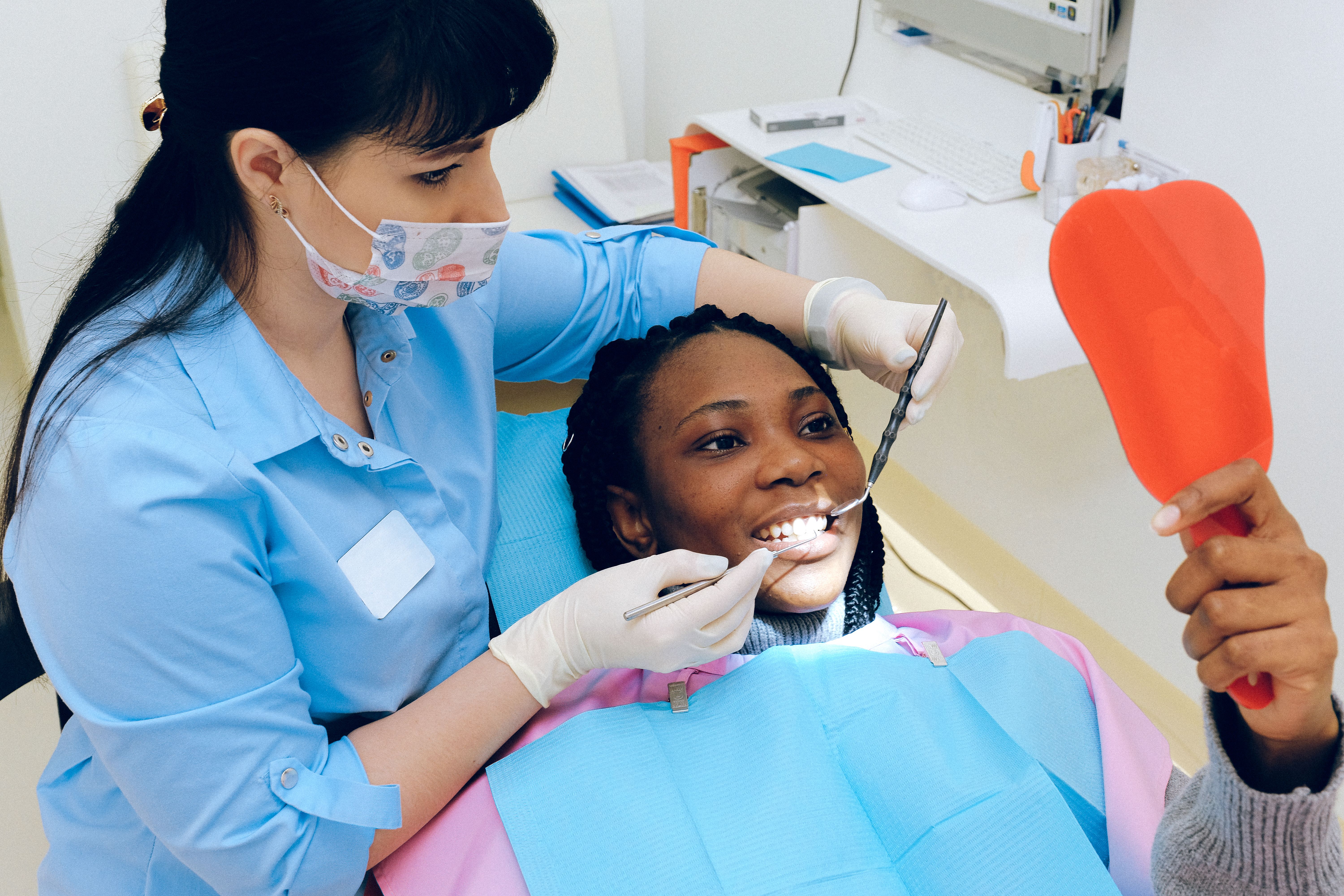 Dental and optical care concept